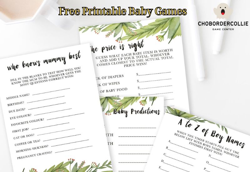 Free Printable Baby Games: Fun and Educational Activities for Your Little One